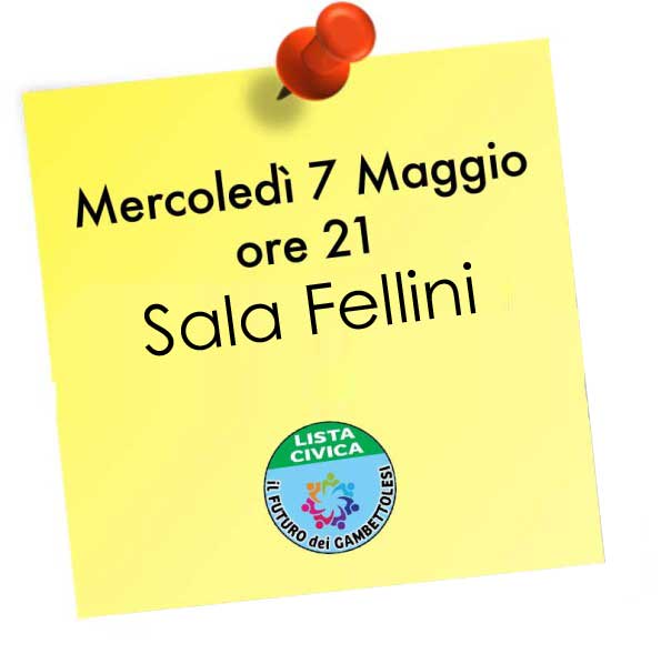 7 maggio