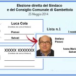 Pistoni - Salvati elezioni amministrative Gambettola 2014 Lista Civica